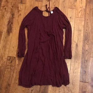 Old Navy LG Dress Keyhole back with cold shoulders